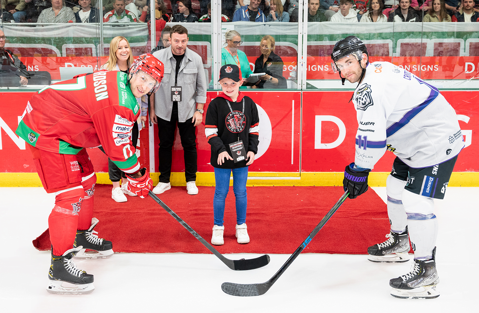 Vista Face-off “Family Time Initiative” with the Cardiff Devils' Ice Hockey  Team - Vista Technology Support